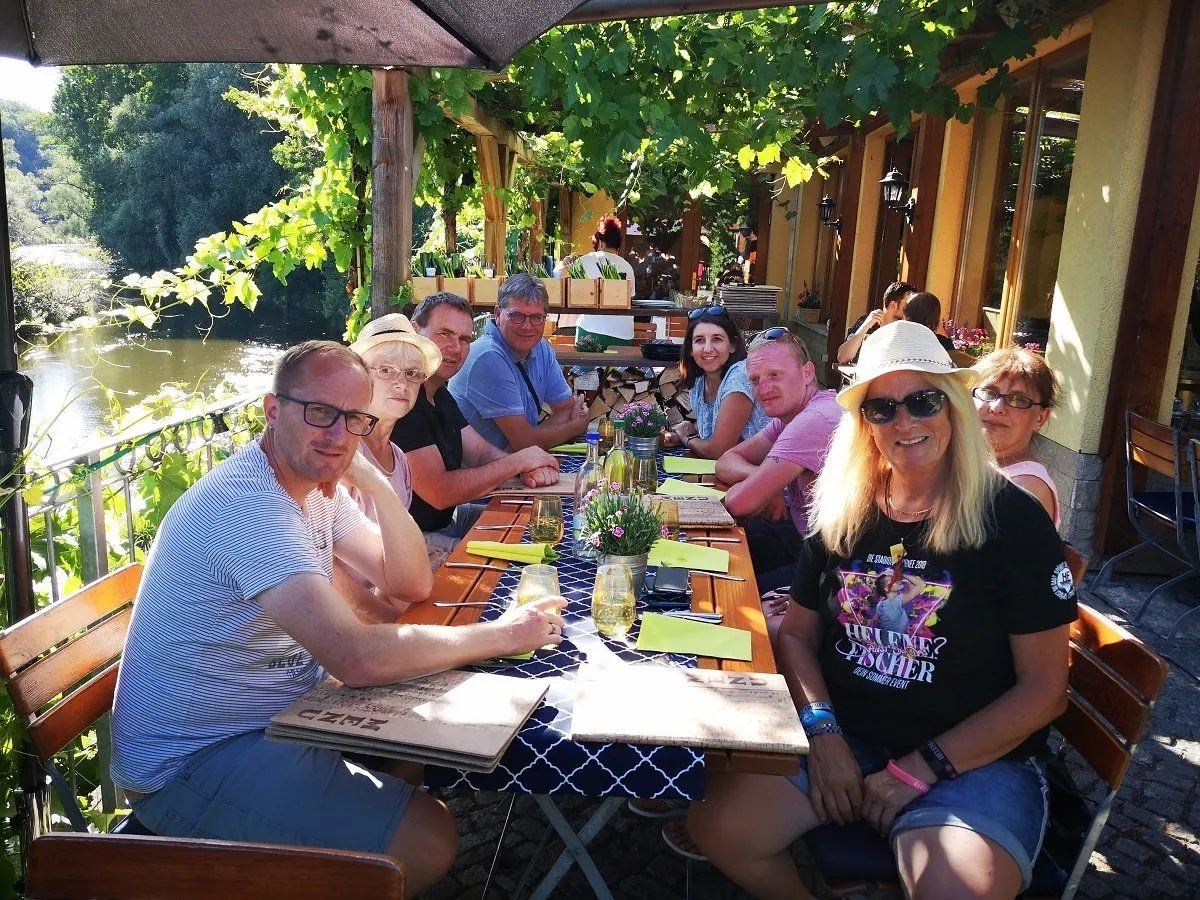 Ausklang im Weingut Zahn
